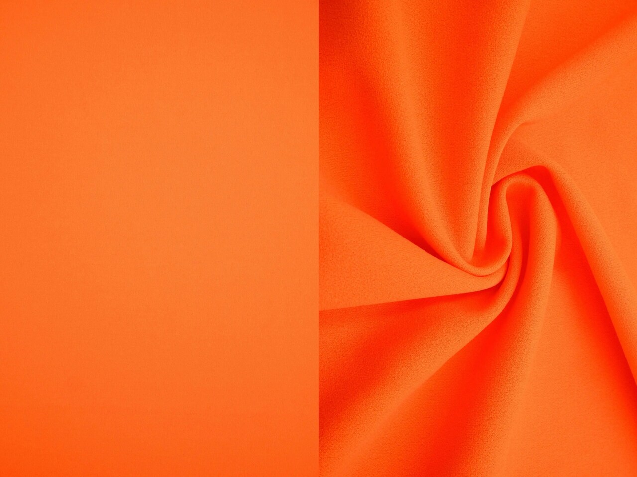 1 Yard Solid Techno Crepe Fabric, 95% Polyester, 5% Spandex, Heavy Stretch 58/60" Wide for Apparel